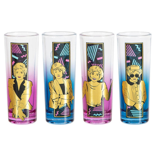 The Golden Girls - 2 oz. Tall Shooter Glasses - Set of 4