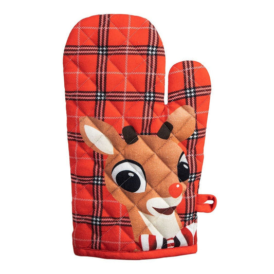 Rudolph The Red-nosed Reindeer Oven Mitt From Bioworld