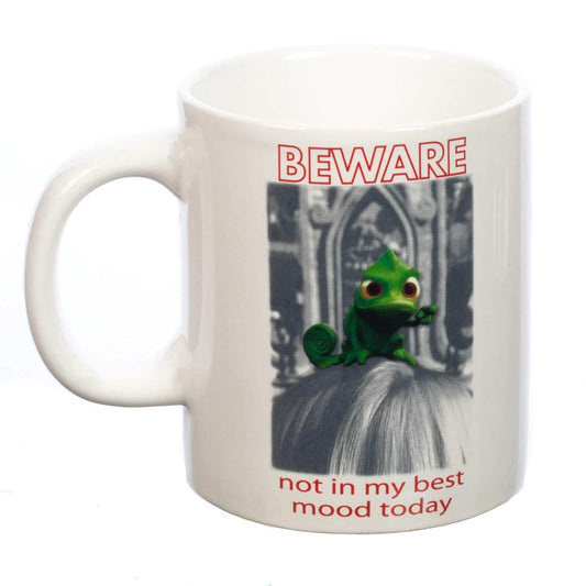 Disney - Tangled Meme Beware 16 oz. Ceramic Mug