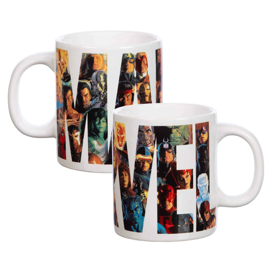 Marvel Logo Retro 16 oz. Ceramic Mug