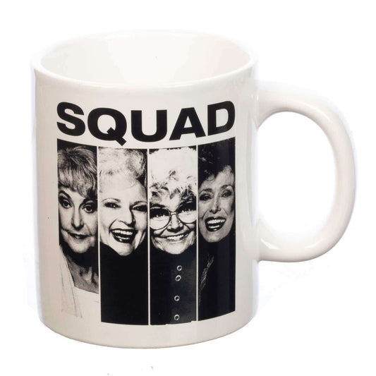 Golden Girls - Squad 16 oz. Bas Relief Ceramic Mug with Embossed Decal