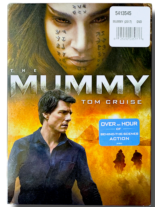 🏺 The Mummy (2017) – DVD Tom Cruise, Annabelle Wallis, Sofia Boutella, Jake Johnson, Russell Crowe