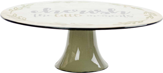 Cherish the Moments - Cake Stand - 11"