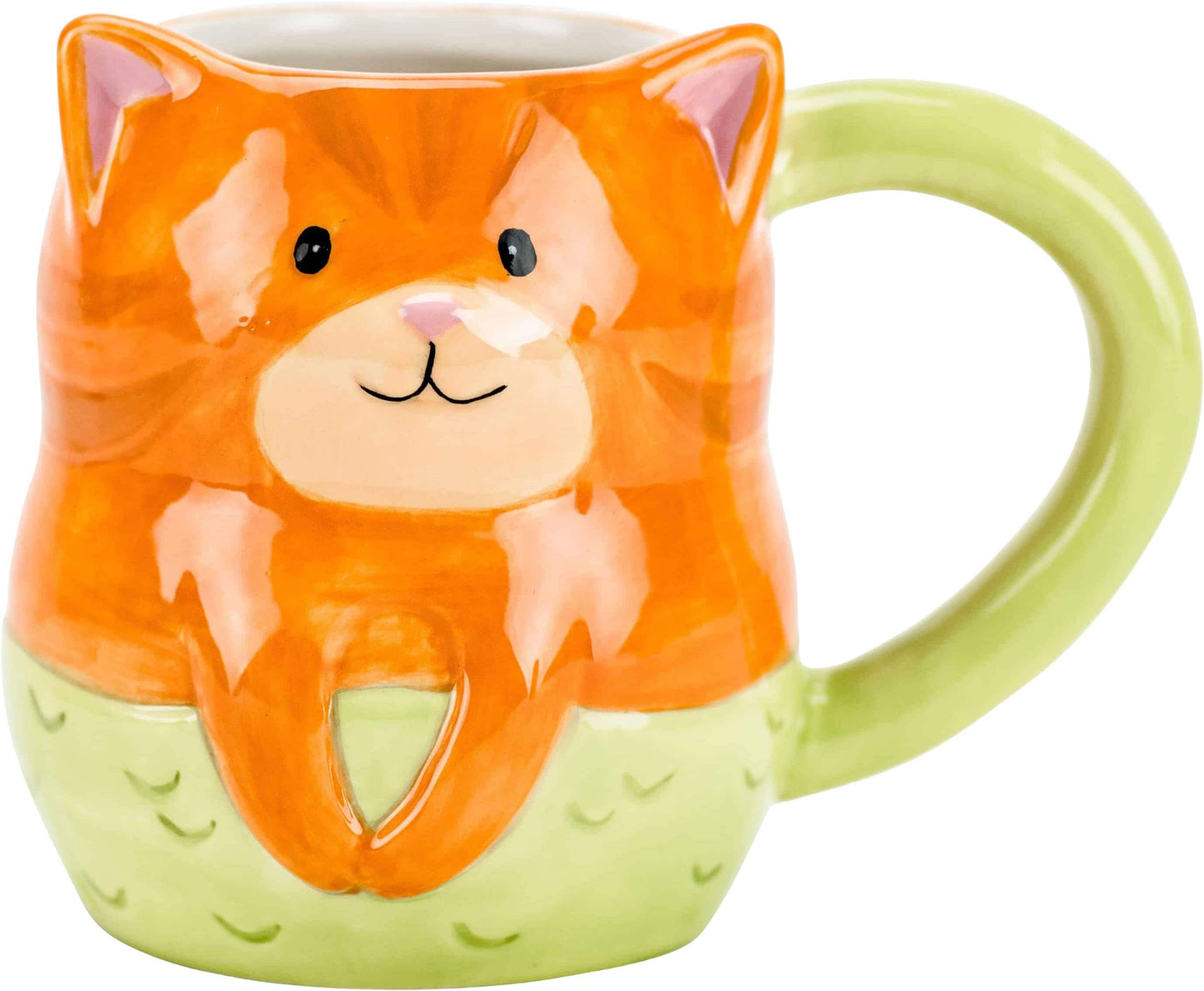 Tiger Purrr-maid Ceramic Mug 18 Oz.