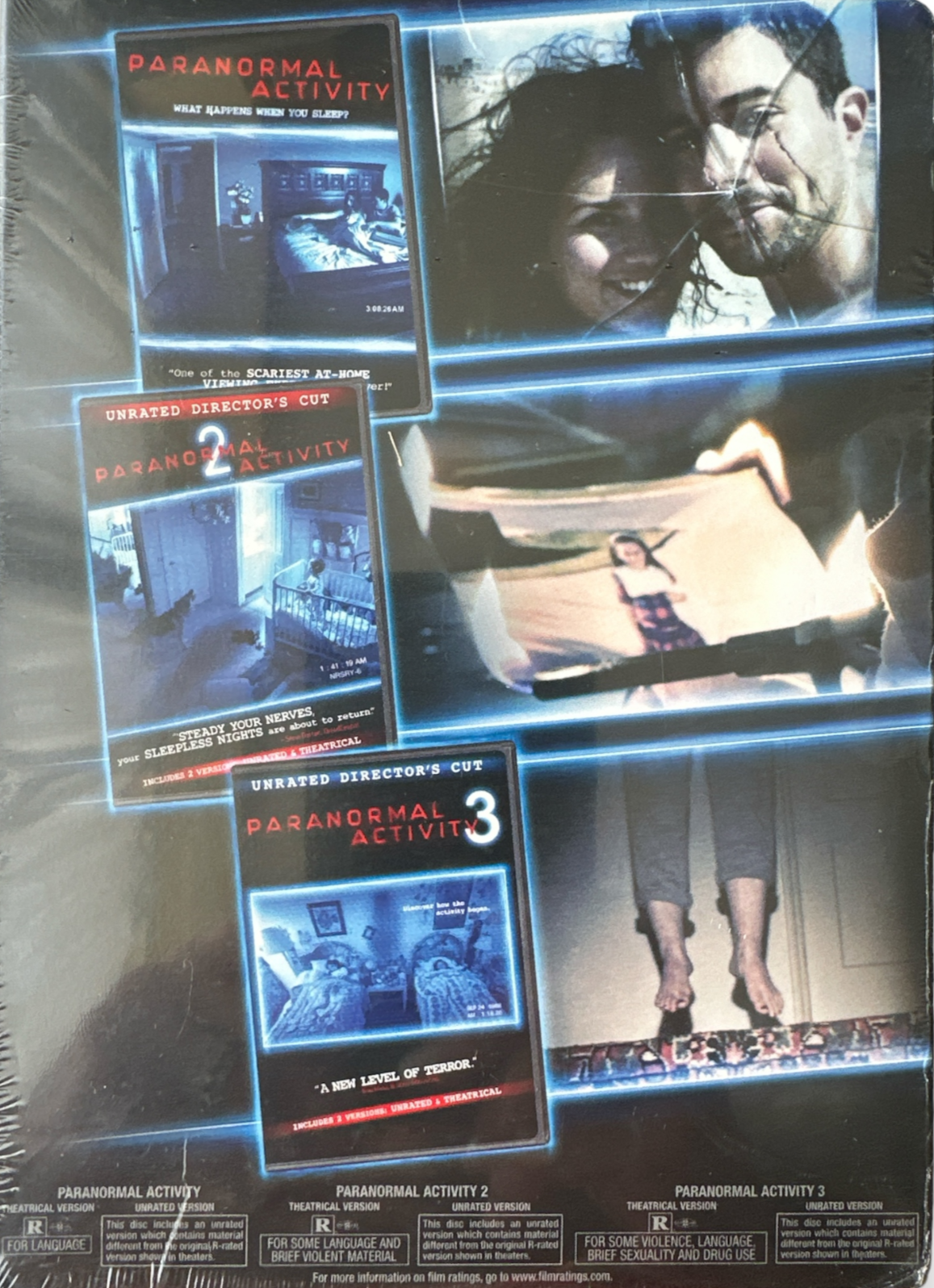 Paranormal Activity - Trilogy Gift Set [DVD] 3 Disc Set - Multiple Formats