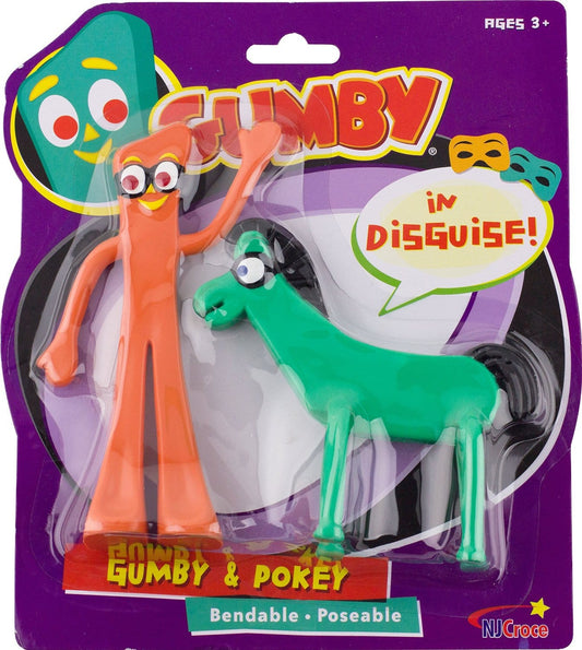 Gumby - Gumby and Pokey In Disguise Toy