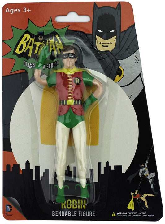 DC Comics - Batman: Original 1966 TV Series - Robin - Bendable Action Figure