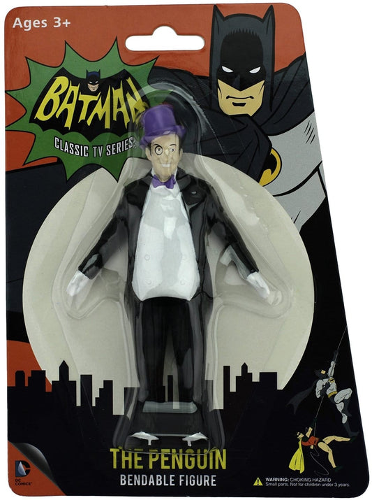 DC Comics - Batman: Original 1966 TV Series - The Penguin - Bendable Action Figure
