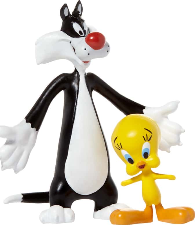 Looney Tunes - Tweety and Sylvester Bendable Figure Set