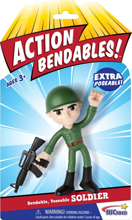 Soldier - 4" Action Bendable Figure