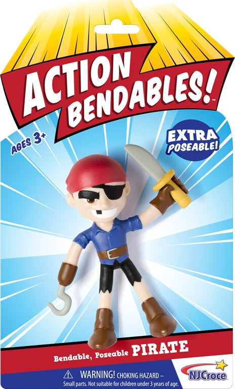 Pirate - 4" Action Bendable Figure