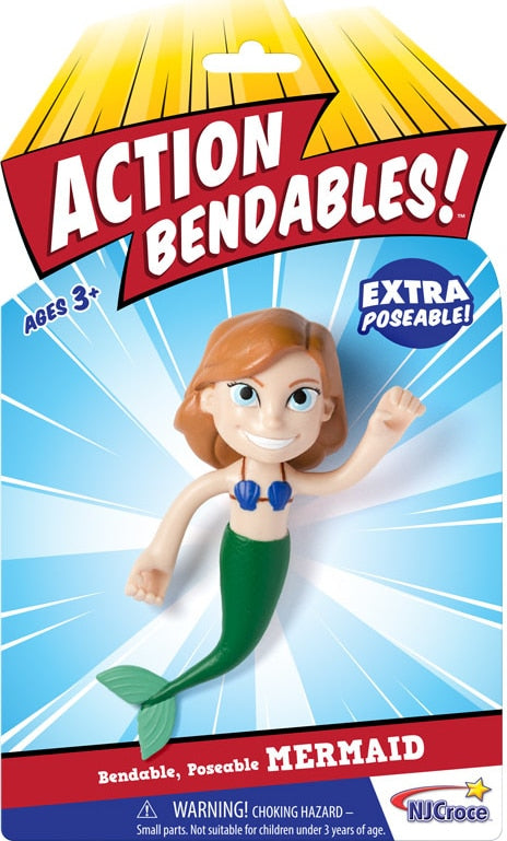 Mermaid - 4" Action Bendable Figure