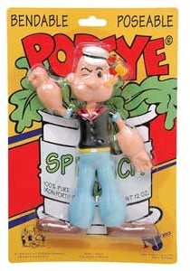 Popeye - 6.5" Bendable Figure