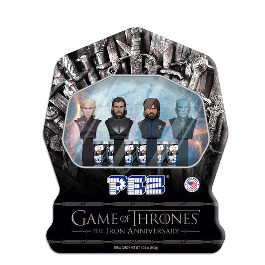Game Of Thrones - The Iron Anniversary Gift Set (4 Dispensers & 6 Dragon Fruit Flavored Refills)