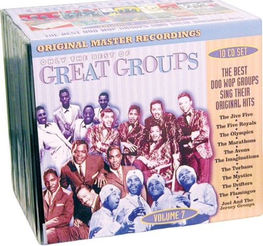 Only the Best of the Great Groups Vol 7 (10-CD Box Set) – Collectables Records NEW