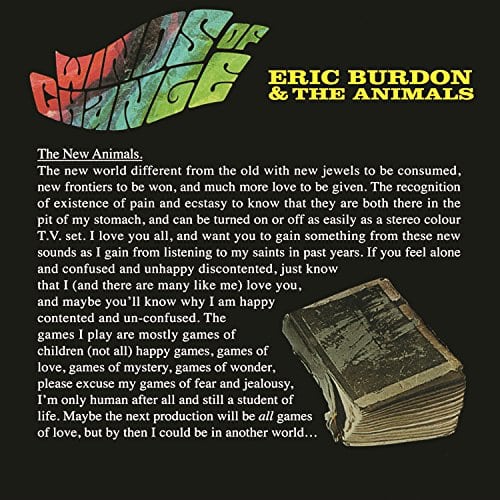 Eric Burdon Winds Of Change (Mono)