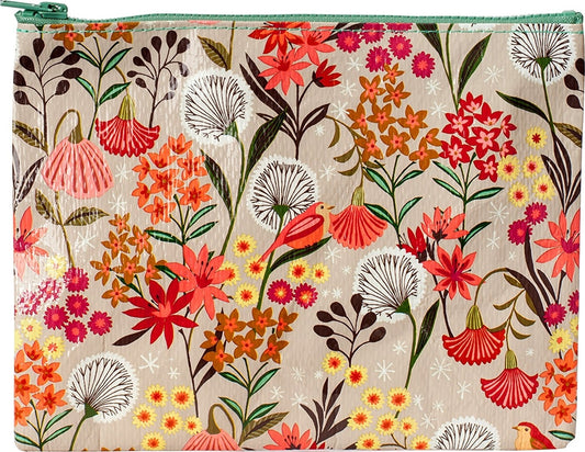 Dandelion - Zipper Pouch Tyvek (New) 7.25"h x 9.5"w.