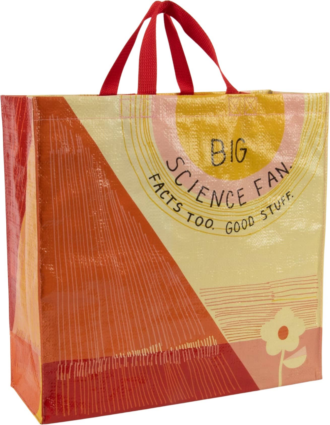 Shopper Tote â€“ Big Science Fan. Facts Too. Good Stuff.