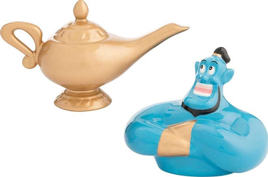 Disney - Aladdin - Abu and Lamp - Sculpted Ceramic Salt & Pepper Set