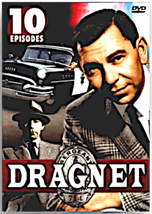 Dragnet: 10 Episode Set Classic TV At Best 2 DVD Set New & Mint