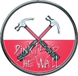 Pink Floyd - The Wall Metal Pin - Eat Head Logo