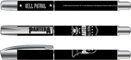 Pantera Gel Pen: Hell Patrol Shield 1 Pen Brand New