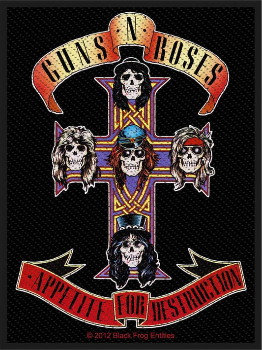 GunsNRoses Retail Packaged Patch Appetite