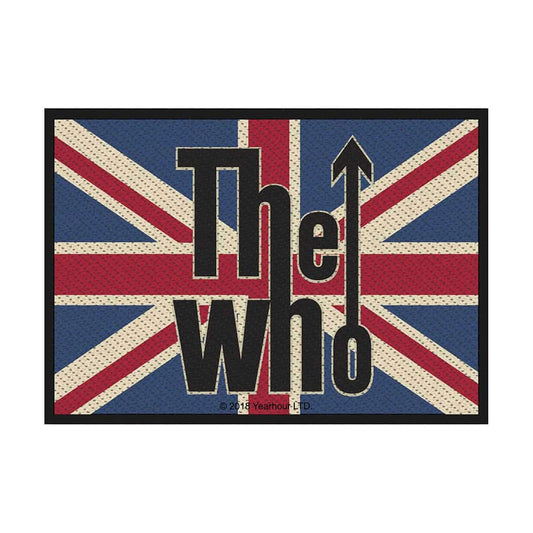 The Who - Union Flag Logo - Standard Sew-On Woven Patch