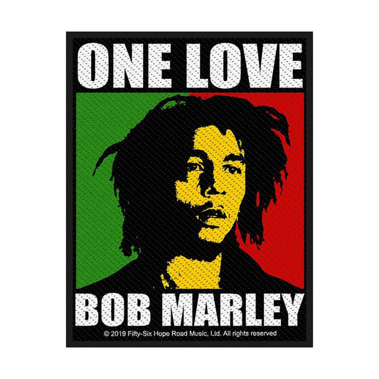 Bob Marley - One Love - Sew-On Woven Patch