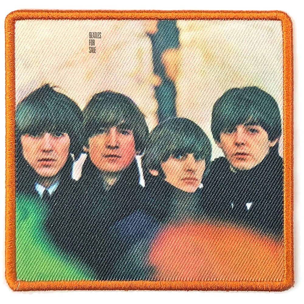 The Beatles - For Sale - Woven Patch3.25: Square Brand New From Rock Off UK