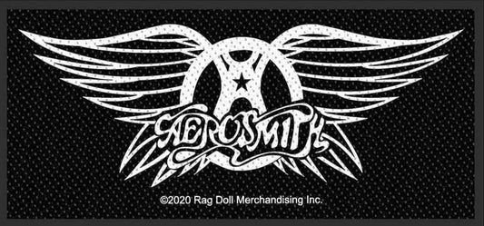 Aerosmith Logo Patch - Standard Sew-On Woven Patch - Imported Rock Off UK