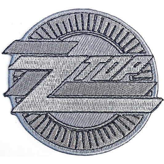ZZ Top - Metallic Logo Woven Patch