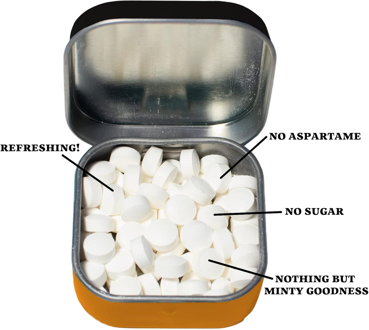 Freudian After Therapy Mints Tin – Sugar Free Kosher UPG Funny Gift New Sealed