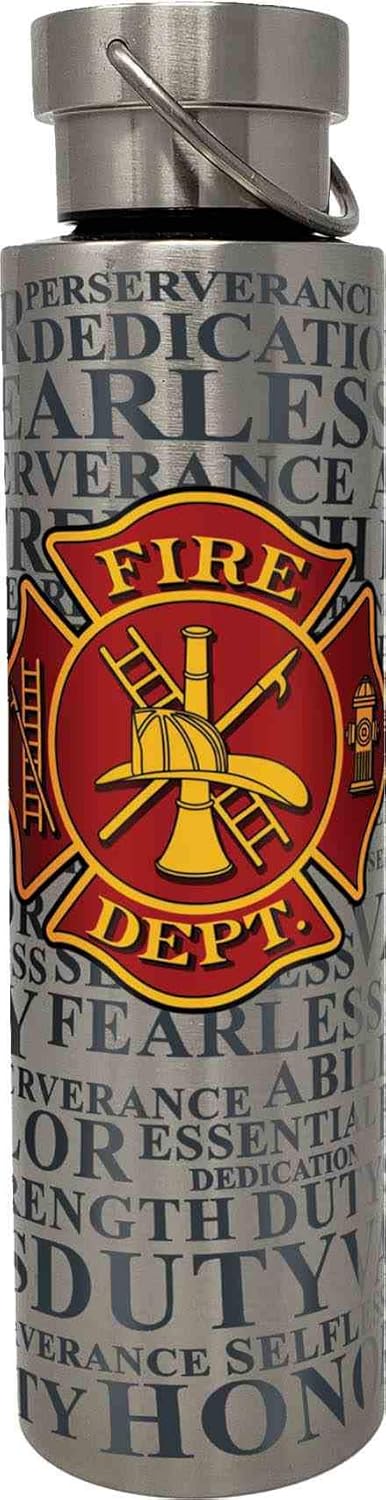 Fire Department Stainless Steel Bottle by Spoontiques