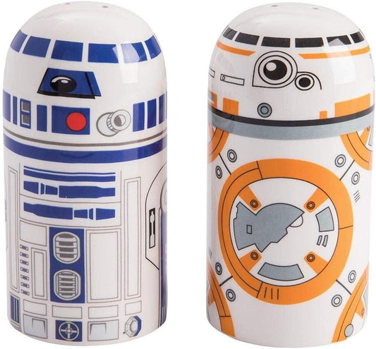 Vandor Star Wars BB-8 and R2D2 Sculpted Salt and Pepper Set