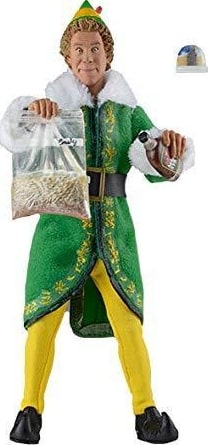 Elf - Buddy The Elf - 8â€ Clothed Action Figure (Will Ferrell)