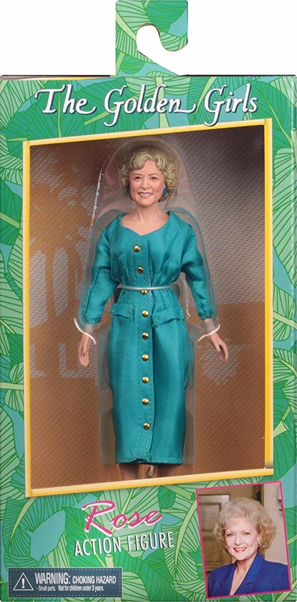 Golden Girls - Rose 8" Clothed Action Figure (Betty White) by NECA