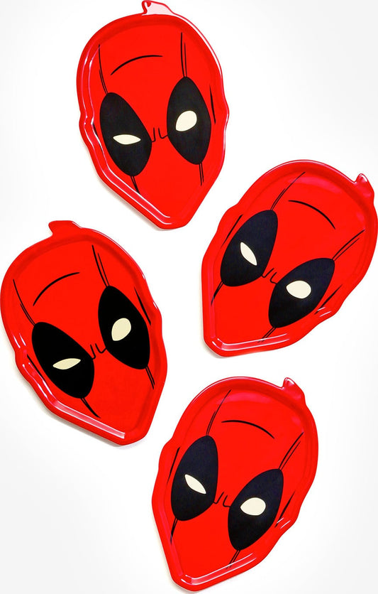 Marvel Comics - Deadpool - Set of 4 Dinner Plates