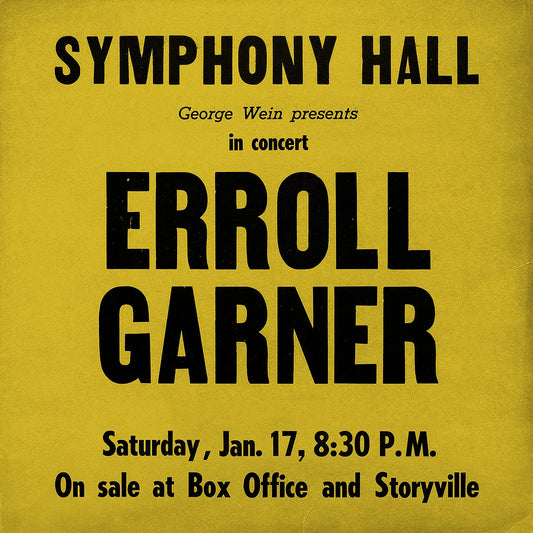 Erroll Garner Symphony Hall Concert