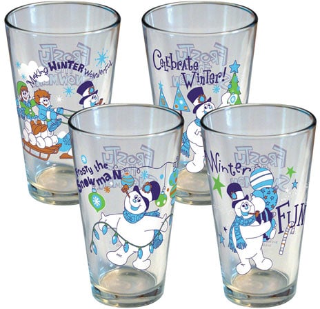 Frosty the Snowman - 4-Piece Collector's Series Pint Glass Set