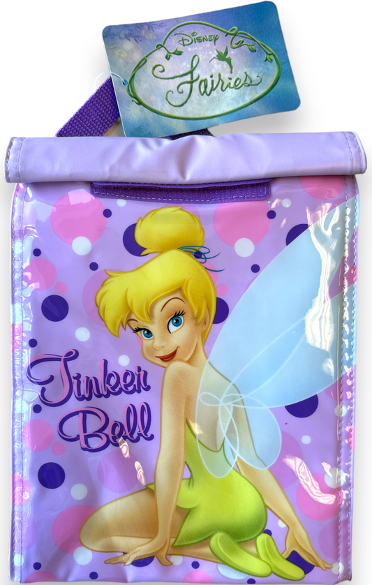 Disney Tinkerbell Purple Lunch Bag - Exceeds All Safety Commission Standards!