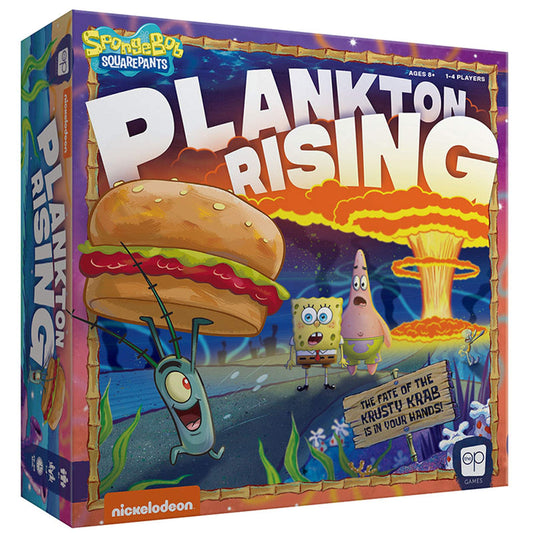 Spongebob: Plankton Rising Cooperative Dice and Card Game - Featuring Artwork & Characters from Nickelodeon's Spongebob Squarepants Cartoon