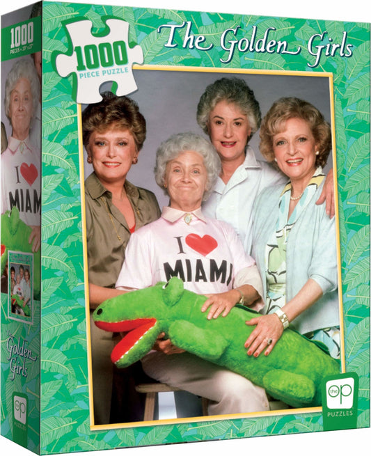 The Golden Girls I Heart Miami 1000 Piece Puzzle – Classic TV Collectible NEW