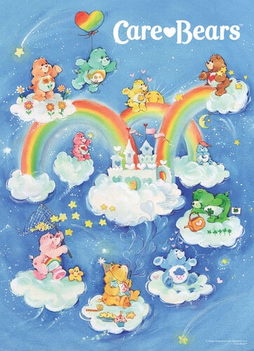 Care Bears Care-A-Lot 1000-Piece Puzzle USAopoly 80s Classic NEW Factory Sealed