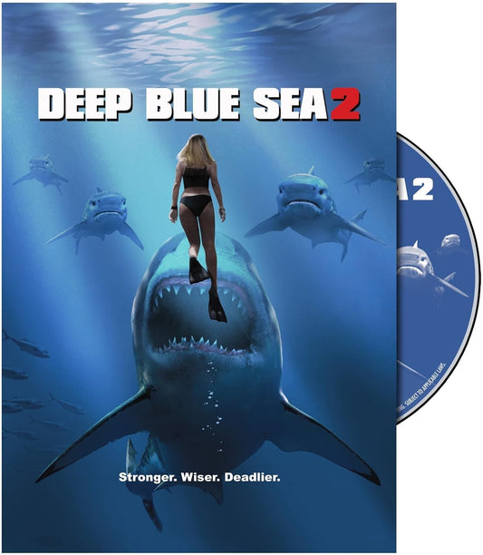 🦈Deep Blue Sea 2 – DVD Movie / Horror- New & Mint