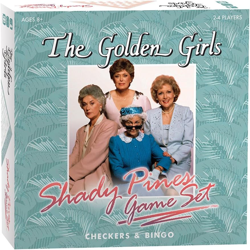 Golden Girls - Shady Pines: Checkers & Bingo Combo