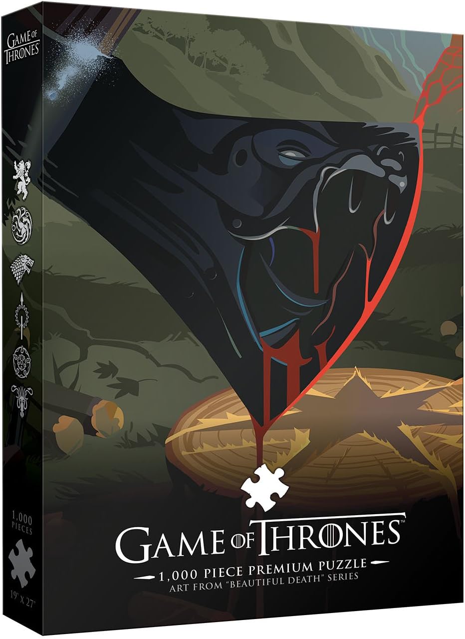Game of Thrones Violence is a Disease 1000-Piece Puzzle NEW Beautiful Death