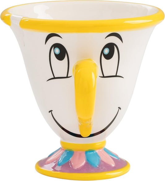 Chip -Disney Beauty and The Beast Chip Replica Sculpted Ceramic Tea Cup in box