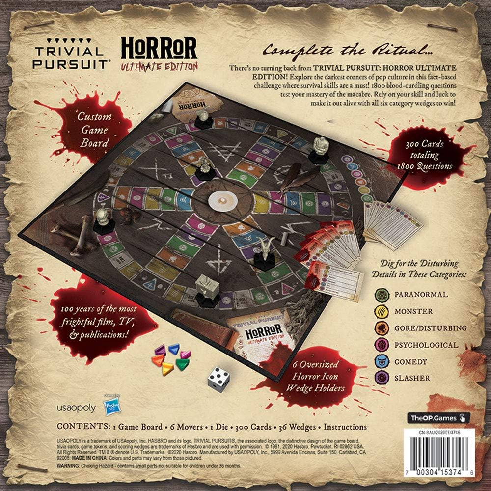 Trivial Pursuit: Horror Ultimate Edition – The Ultimate Challenge for Horror Fans!