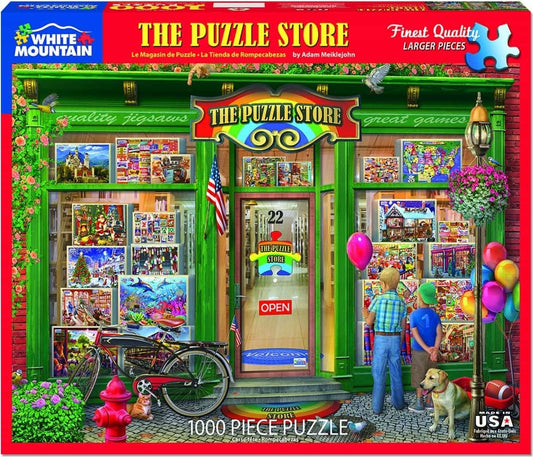Puzzle Shop Puzzle (1000 Pieces) White Mountain Puzzle Co. (NEW)